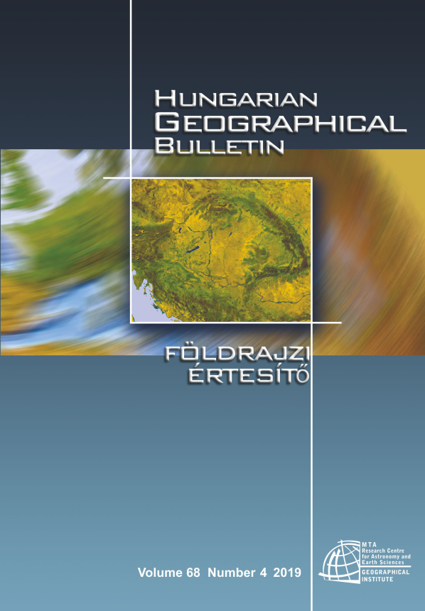 Hungarian Geographical Bulletin 2019/4
